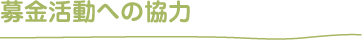 募金活動への協力